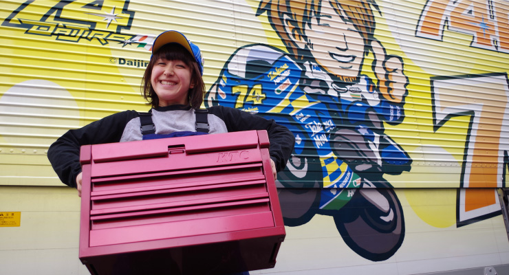 モデライダー「多聞恵美」のKTCに興味津々 VOL.2