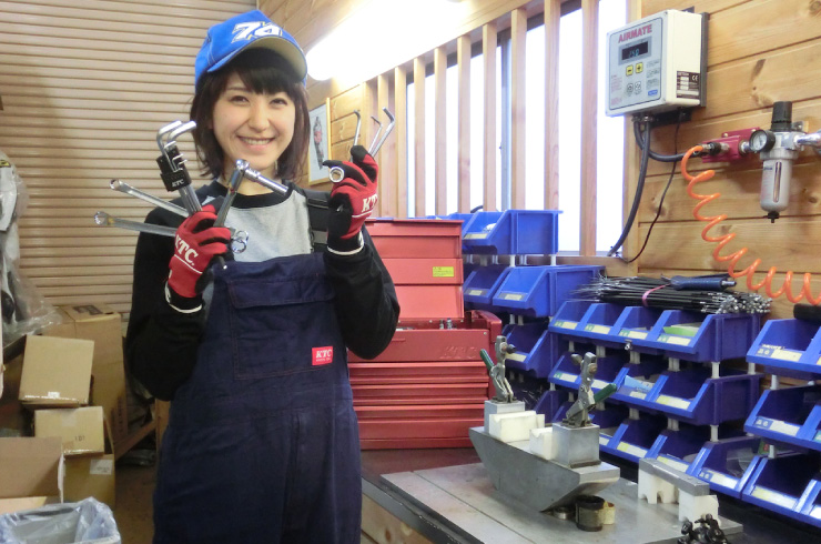 モデライダー「多聞恵美」のKTCに興味津々 VOL.2