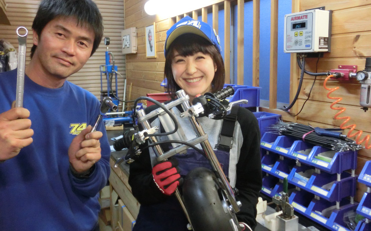 モデライダー「多聞恵美」のKTCに興味津々 VOL.2